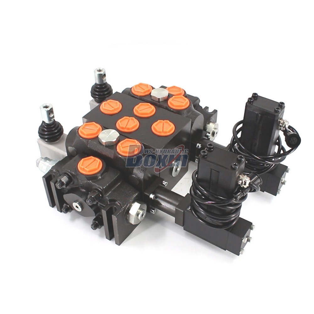 Reliable Manufacturer Supply of DCV200 2 Spool Electric Sectional Valves main image